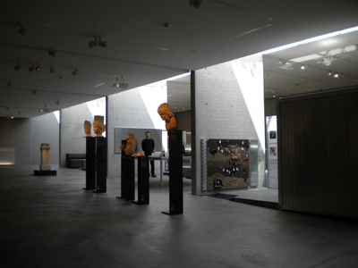 Häuser schaun 24.04.2010: Archäologiemuseum / BWM Architekten und Partner, Lapidarium / PURPUR Architektur