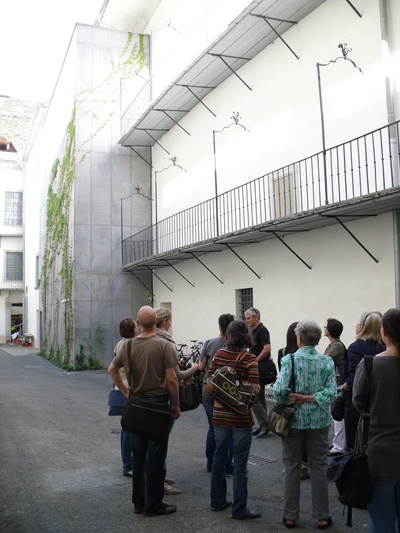 Häuser schaun 25.04.2012: Museum im Palais, Riegler Riewe Architekten