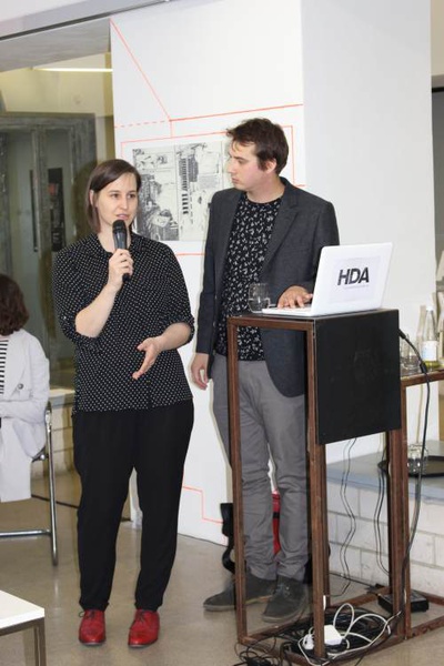 HDA im Lendwirbel 04.05.2016:  Ausstellungseröffnung und Diskussion, DJ Line-up