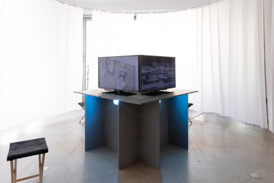 Ausstellungsansichten "Fortschritt zu Wohnbau"