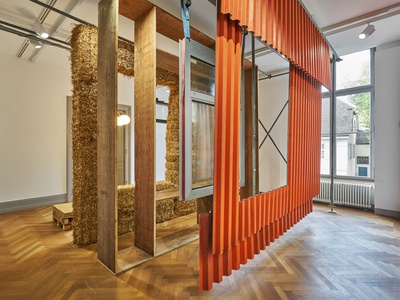 Fassaden-Mock-Up K118, baubüro in situ, Ausstellung S AM