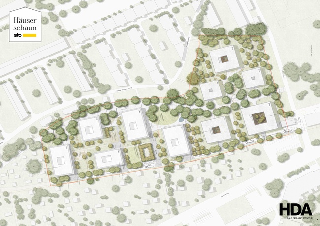 Rendering Jakomini Verde – © studio boden Rendering Jakomini Verde