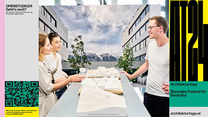 Bürobesuch bei ARSP, Dornbirn, Architekturtage 2022 – © Miro Kuzmanovic Bürobesuch bei ARSP, Dornbirn, Architekturtage 2022