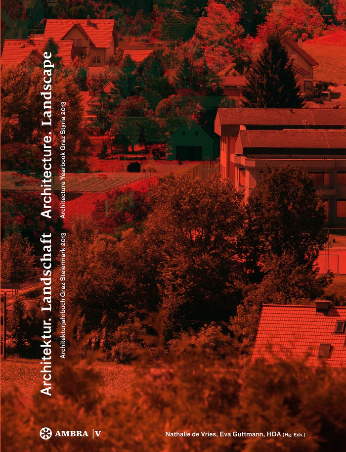 Cover Architektur. Landschaft Jahrbuch 2013