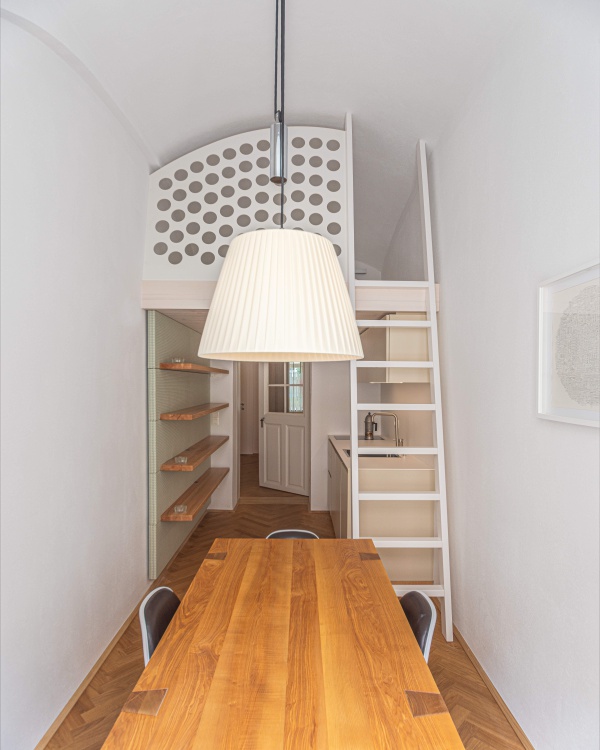Abendroth Architekten, Wohnen und Arbeiten im Biedermeier, 2019, Foto: © Attila Karpati Abendroth Architekten, Wohnen und Arbeiten im Biedermeier, 2019, Foto: © Attila Karpati