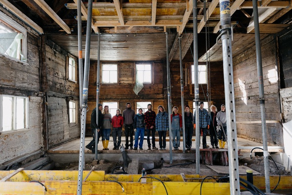 Rückgebautes Wohnhaus, Foto: © Martin Schachenhofer, 2020 Rückgebautes Wohnhaus, Foto: © Martin Schachenhofer, 2020