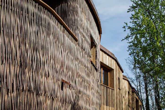 Anna Heringer ist eine Pionierin im zeitgenössischen Lehmbau. 
Foto: © Gabrical