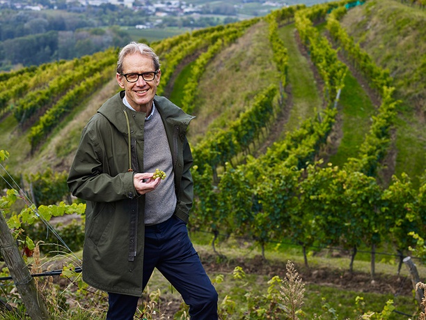 Willi Bründlmayer am Zöbinger Heiligenstein