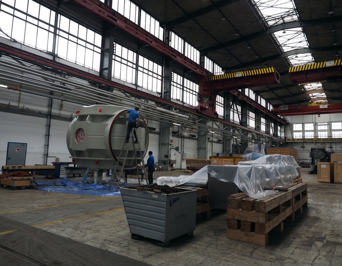 Werkhalle der Voith Group - Division Hydro, St. Pölten