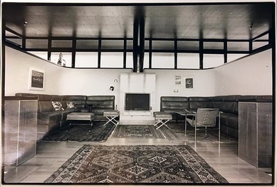 Innenansicht, histor. Aufnahme