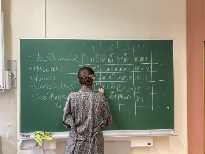 Jurierung Parklet Entwürfe