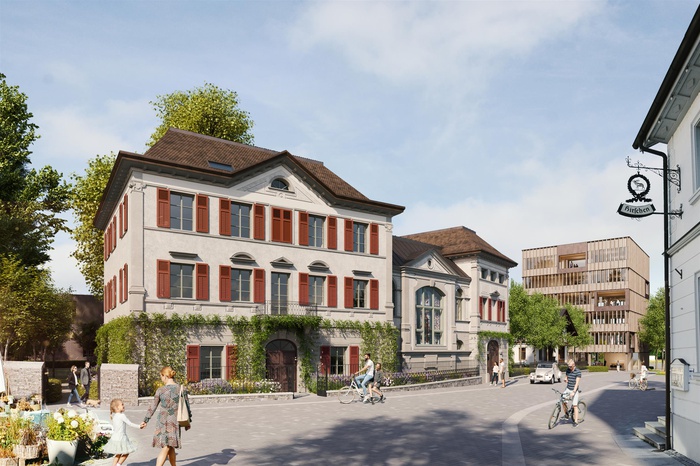 RathausQuartier, Entwicklung und Sanierung der Villa Iwan und Franziska Rosenthal in Hohenems