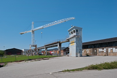 Werft Korneuburg, ,der Kran' – © Werft Korneuburg, "der Kran", Foto: © Andreas Buchberger, 2013 Werft Korneuburg, ,der Kran'