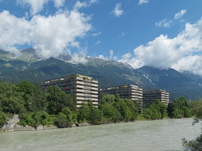 Franz Kotek, Wohnanlage Mariahilfpark, Innsbruck, 1969–73