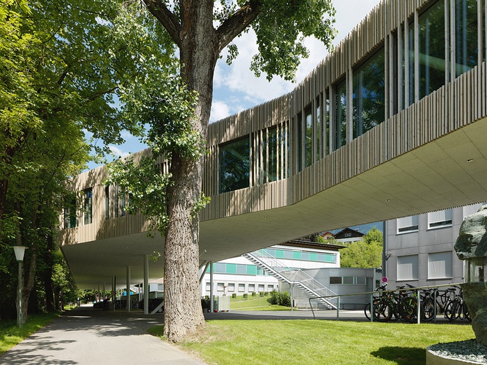 Auszeichnung des Landes Tirol für Neues Bauen 2018: Campus Technik Lienz, Lienz, 2016 – 2018 (Architektur: fasch&fuchs.architekten)