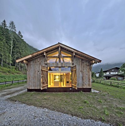 Anerkennung des Landes Tirol für Neues Bauen 2016: Haus Moser, Neustift im Stubaital, 2015 - 2016 (Architektur: Madritsch / Pfurtscheller – Robert 
Pfurtscheller)