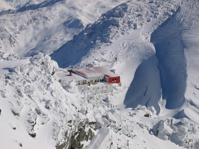 Glungezerhütte auf 2.610 m