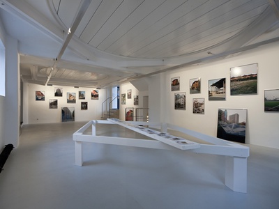 Ausstellung "Italomodern. Architektur in Oberitalien 1946-76", 2011, Bildnachweis: © B&R