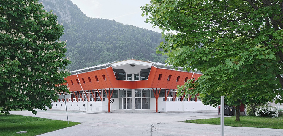 Bürogebäude INNIO / Jenbacher, Jenbach – © David Schreyer Bürogebäude INNIO / Jenbacher, Jenbach