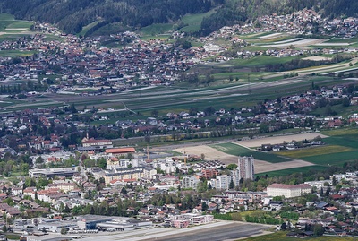 Blick auf das Inntal – © Günter Richard Wett Blick auf das Inntal