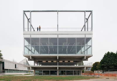 Lieu de vie, Campus Paris-Saclay, Gif-sur-Yvette – © Maxime Delvaux Lieu de vie, Campus Paris-Saclay, Gif-sur-Yvette