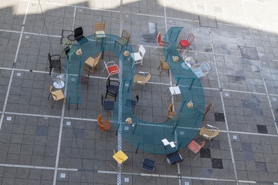 INterAct: Zusammensetzung mit Abstimmung, Architektursommer 2018