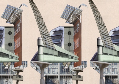 Ausstellungssujet Collage Grazer Schule