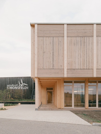 ORTE Bauvisite_ Windkraft  Simonsfeld  _Architektur Juri Troy
