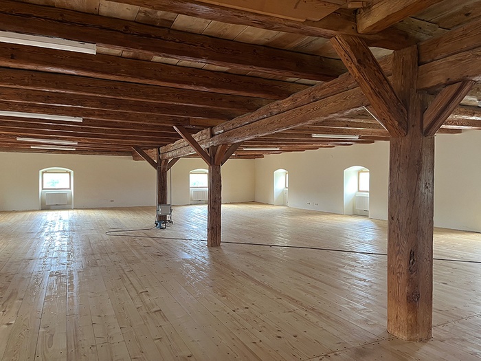 Schüttkasten Gut Petronell _ Innenraum