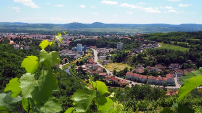 Blick von Krems-Rehberg ins Kremstal