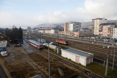 Krems Frachtenbahnhof von oben – © hochform Architekten ZT GmbH Christoph Wassmann Krems Frachtenbahnhof von oben