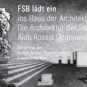 Aldo Rossi: Rathausplatz und Denkmal für den Widerstand, Segrate bei Mailand 1965, perpektivische Ansicht, Mischtechnik auf Transparentpapier