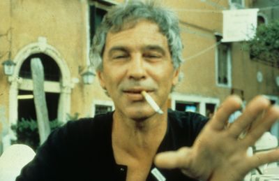 Günther Domenig um 1975, Schnappschuss von Dietrich Ecker, Diapositivsammlung Ecker