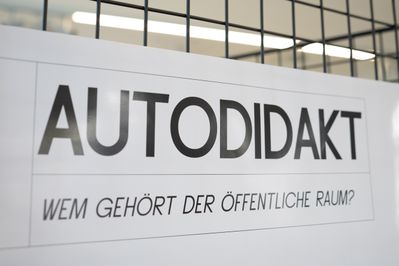 Ausstellung "autodidakt. oder wem gehört der öffentliche Raum", Architekturhaus Salzburg