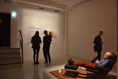 Ausstellungseröffnung "Reinhold Adolf: Schwingen und Entspannen" im Rahmen der Premierentage 2022