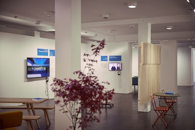 Ausstellungsansicht des Baukulturpreises der Hypo Vorarlberg 2025 | Foto © vai