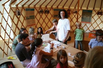 Ausstellung Nomaden im Raum für Architektur