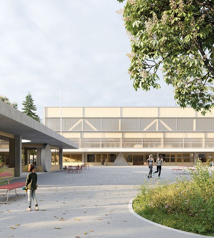 1 BothAnd, Erweiterung Schul- und Sportanlagen Dagmersellen
Bild Studio Diode
2 Weinhof Locknbauer, Tieschen
Foto David Schreyer