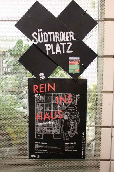 HDA im Lendwirbel 06.05.2016:  Diskussion, DJ Line-up