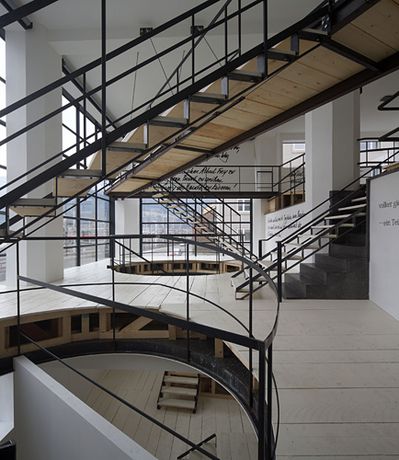 Blick in die Ausstellung im  aut, Bildnachweis: © Günter Richard Wett