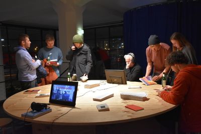 Ausstellungseröffnung "legislating architecture | architecting after politics" - © aut