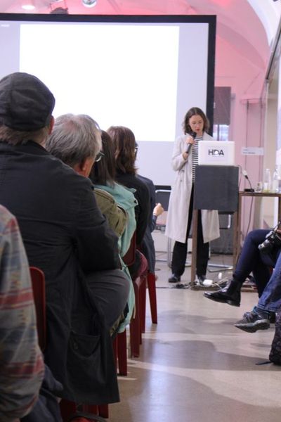 HDA im Lendwirbel 04.05.2016:  Ausstellungseröffnung und Diskussion, DJ Line-up