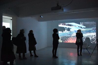 Ausstellungseröffnung "and: intra space & head in a cloud"  – © aut