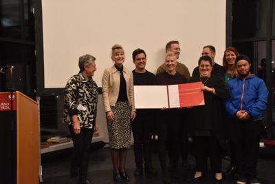 Anerkennung des Landes Tirol für Neues Bauen 2022 für den Umbau des Restaurants Pippilotta durch he und du