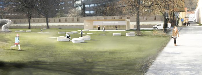 Grünraum Stützpunkt & Infopoint Gärtnerei Stadtpark