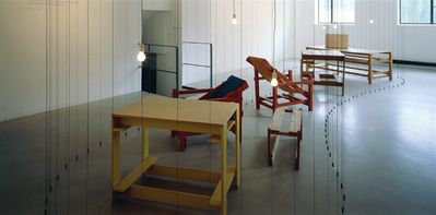 Blick in die Ausstellung "Ezra Pound: Concentrare" im aut