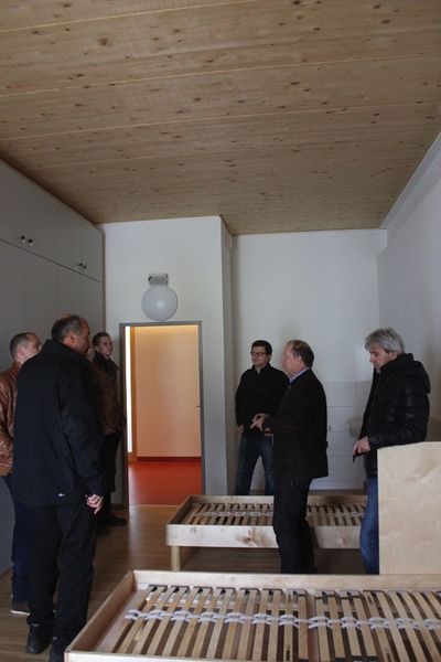 Exkursion Holzbaupreis Kärnten 2013 – Berufsfeuerwehr Klagenfurt
Planung: ARGE Martin Weiss & Oitzinger