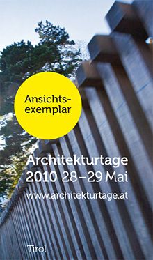 Architekturtage 2010