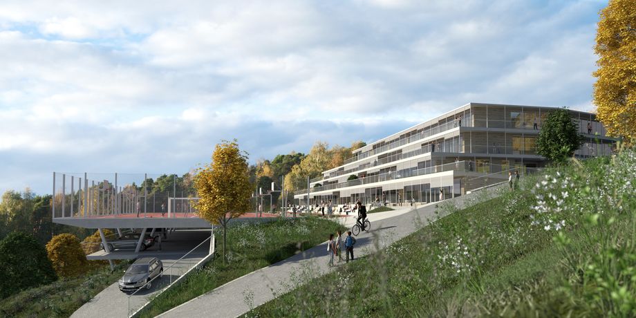 Wienerwaldgymnasium, Architektur: fasch&fuchs.architekten