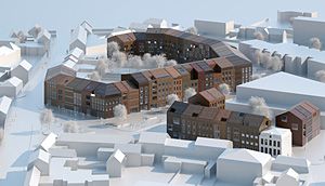 LAN, Wohnbebauung, Mouvaux